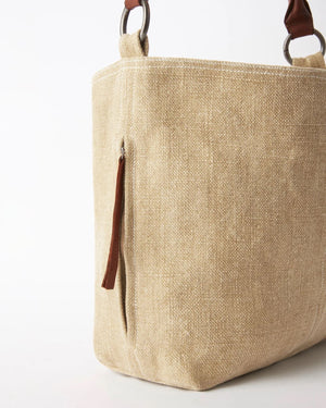 JUJU & CO Sunday Slouchy - Natural bag - Zabecca Living