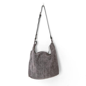 JUJU & CO Urban Jute Slouchy - Dark Grey bag - Zabecca Living