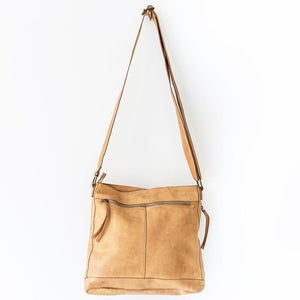 JUJU & CO Woven Hobo - Natural Leather bag - Zabecca Living