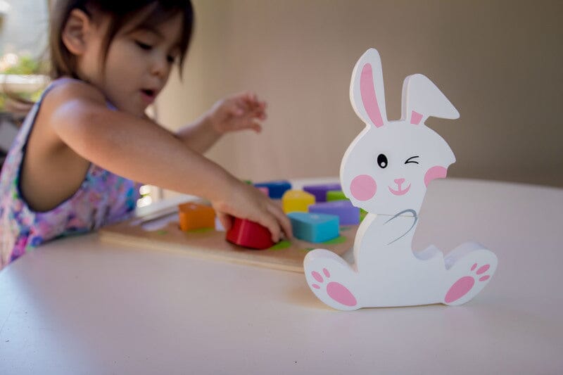 KIDDIE CONNECT 123 Carrot Puzzle TODDLER (1-3 Yrs) - Zabecca Living