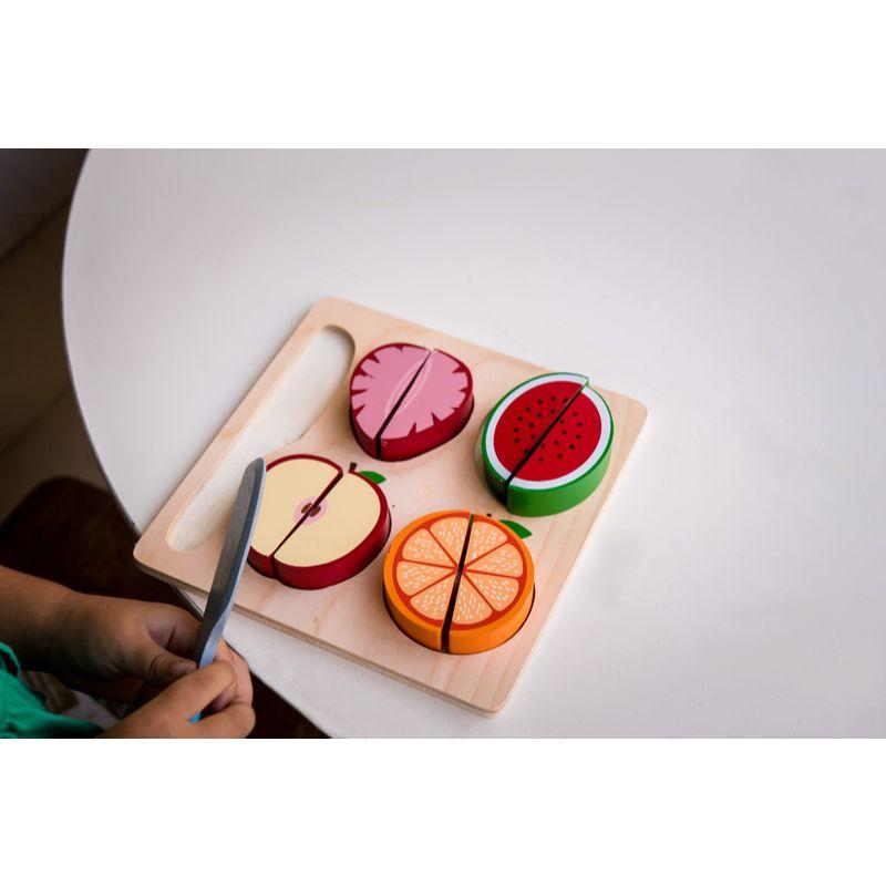 KIDDIE CONNECT Slice the Fruit Puzzle TODDLER (1-3 Yrs) - Zabecca Living