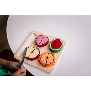 KIDDIE CONNECT Slice the Fruit Puzzle TODDLER (1-3 Yrs) - Zabecca Living