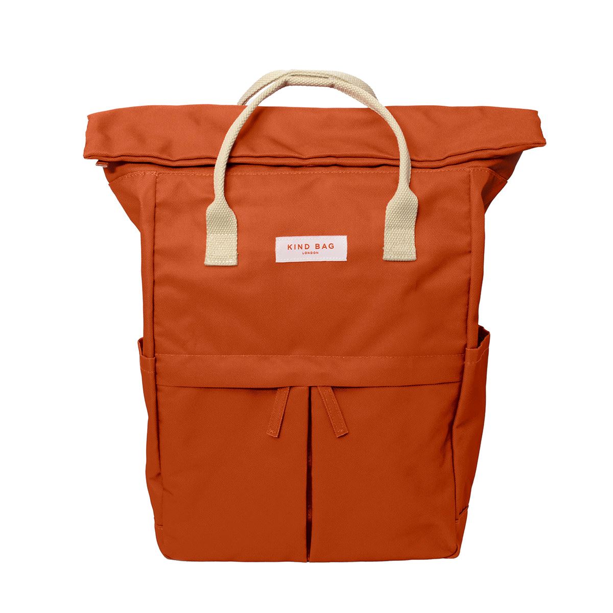 KIND BAG Backpack - Medium Burnt Orange SHOPPING BAG - Zabecca Living