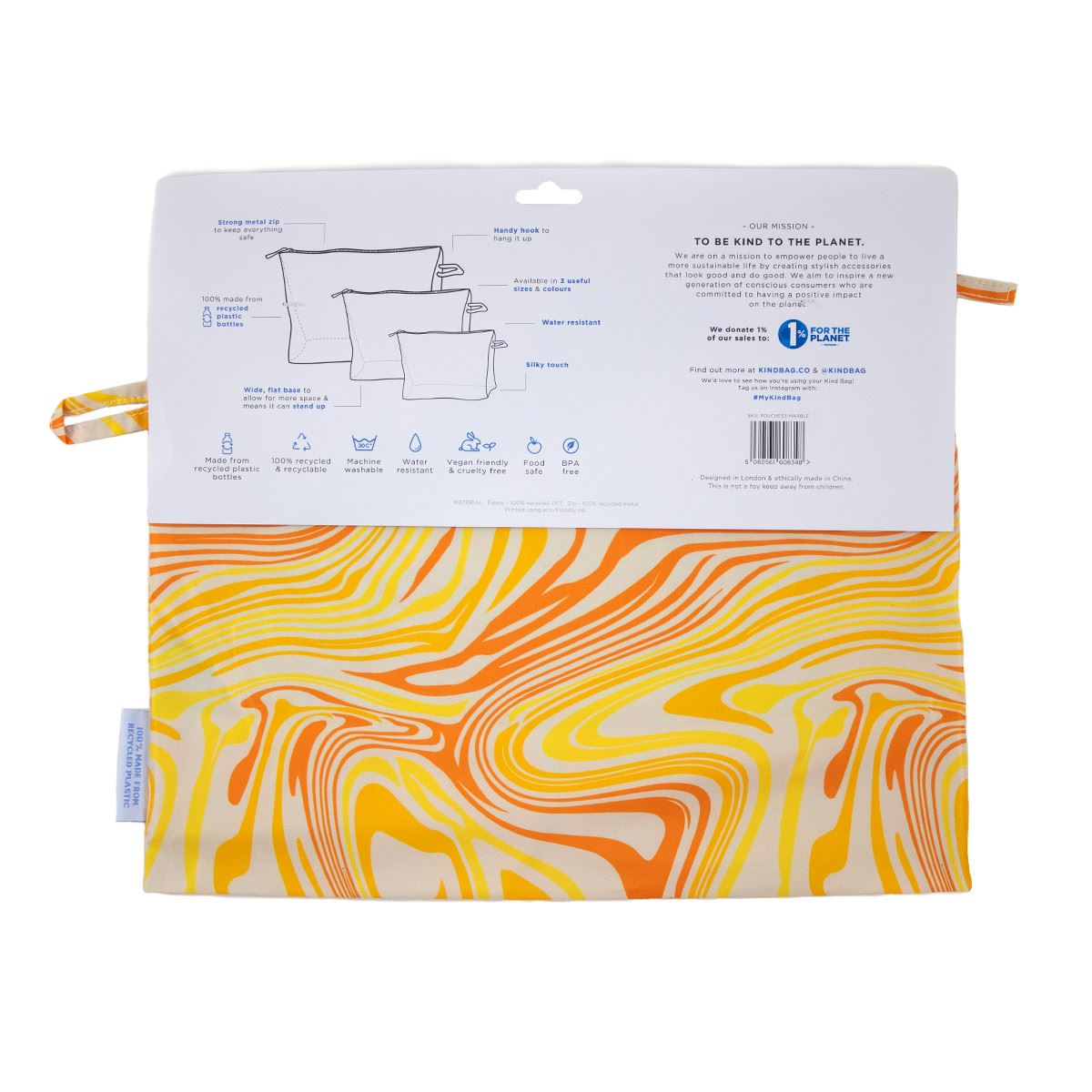 KIND BAG Pouches - Marble SHOPPING BAG - Zabecca Living