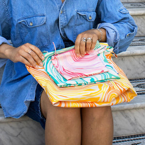 KIND BAG Pouches - Marble SHOPPING BAG - Zabecca Living