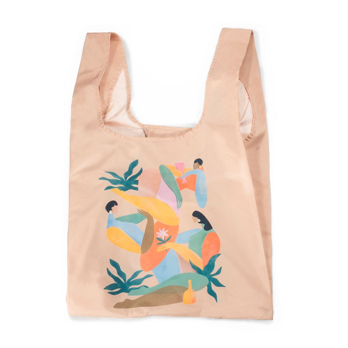 KIND BAG Reusable Bag - Medium Maggie Stephenson A Summer Afternoon SHOPPING BAG - Zabecca Living