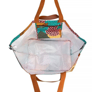 KOLLAB Beach Bag - Dots PICNIC BAG - Zabecca Living