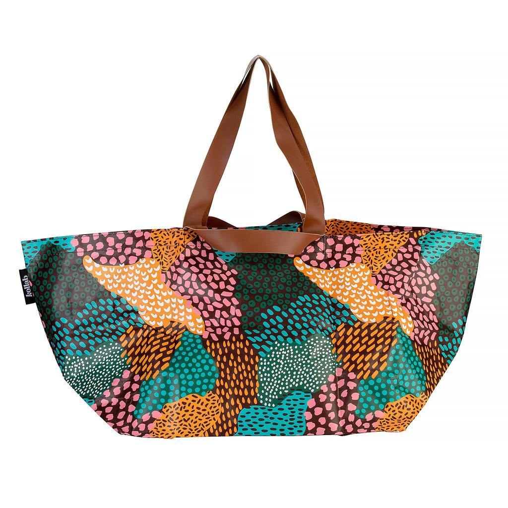 KOLLAB Beach Bag - Dots PICNIC BAG - Zabecca Living