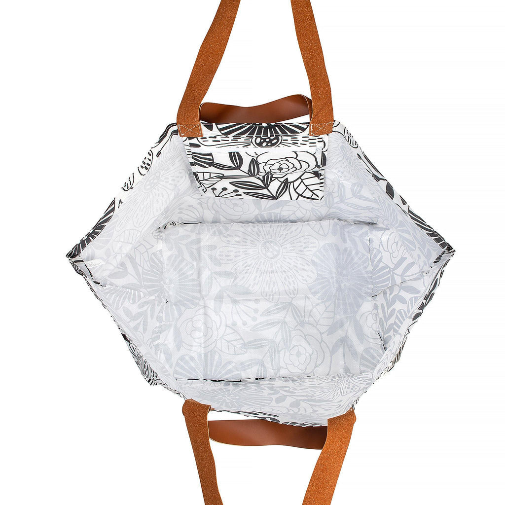 KOLLAB Beach Bag - Foliage PICNIC BAG - Zabecca Living