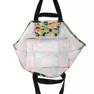KOLLAB Beach Bag - Frangipani PICNIC BAG - Zabecca Living
