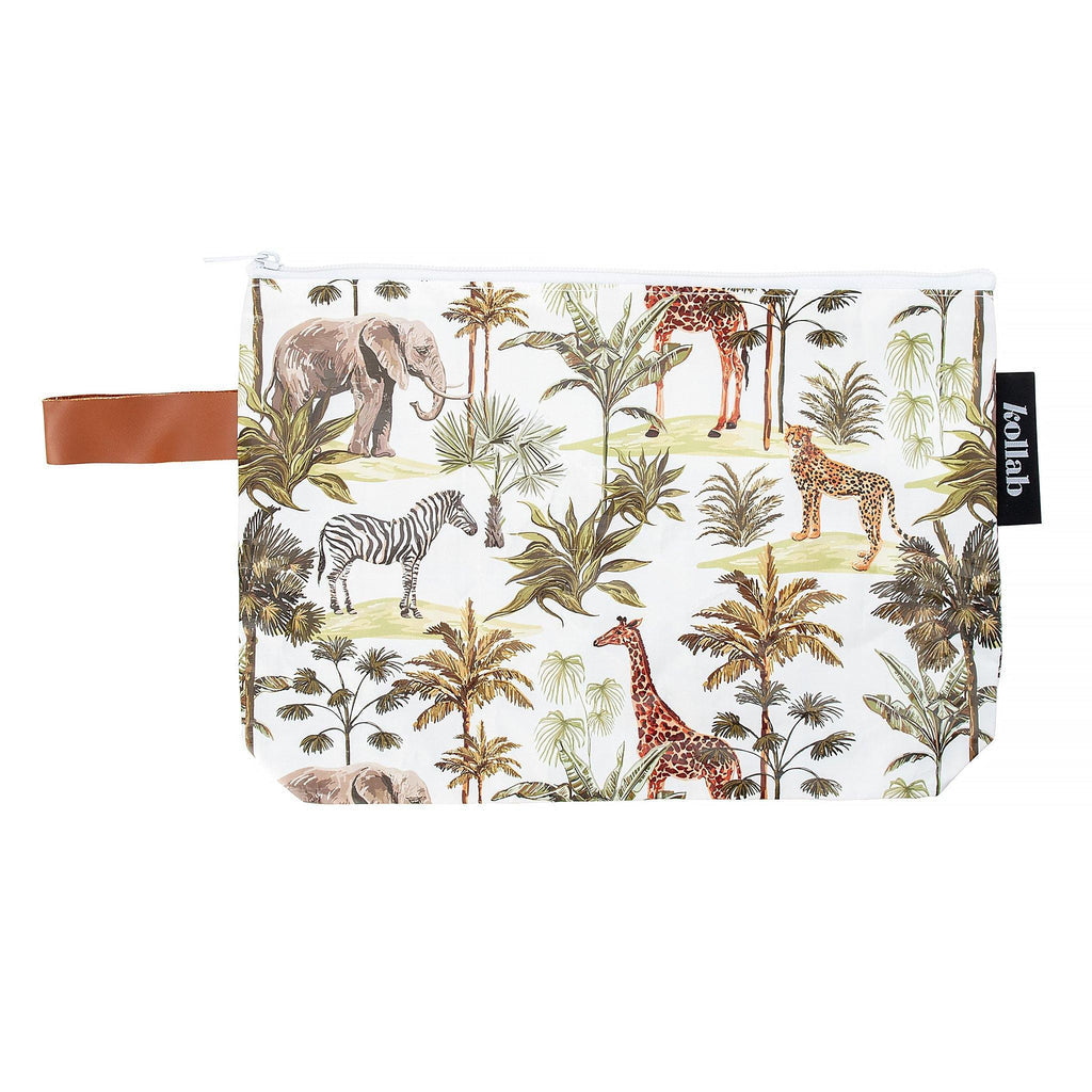 KOLLAB Clutch Bag - Safari HANDBAG - Zabecca Living