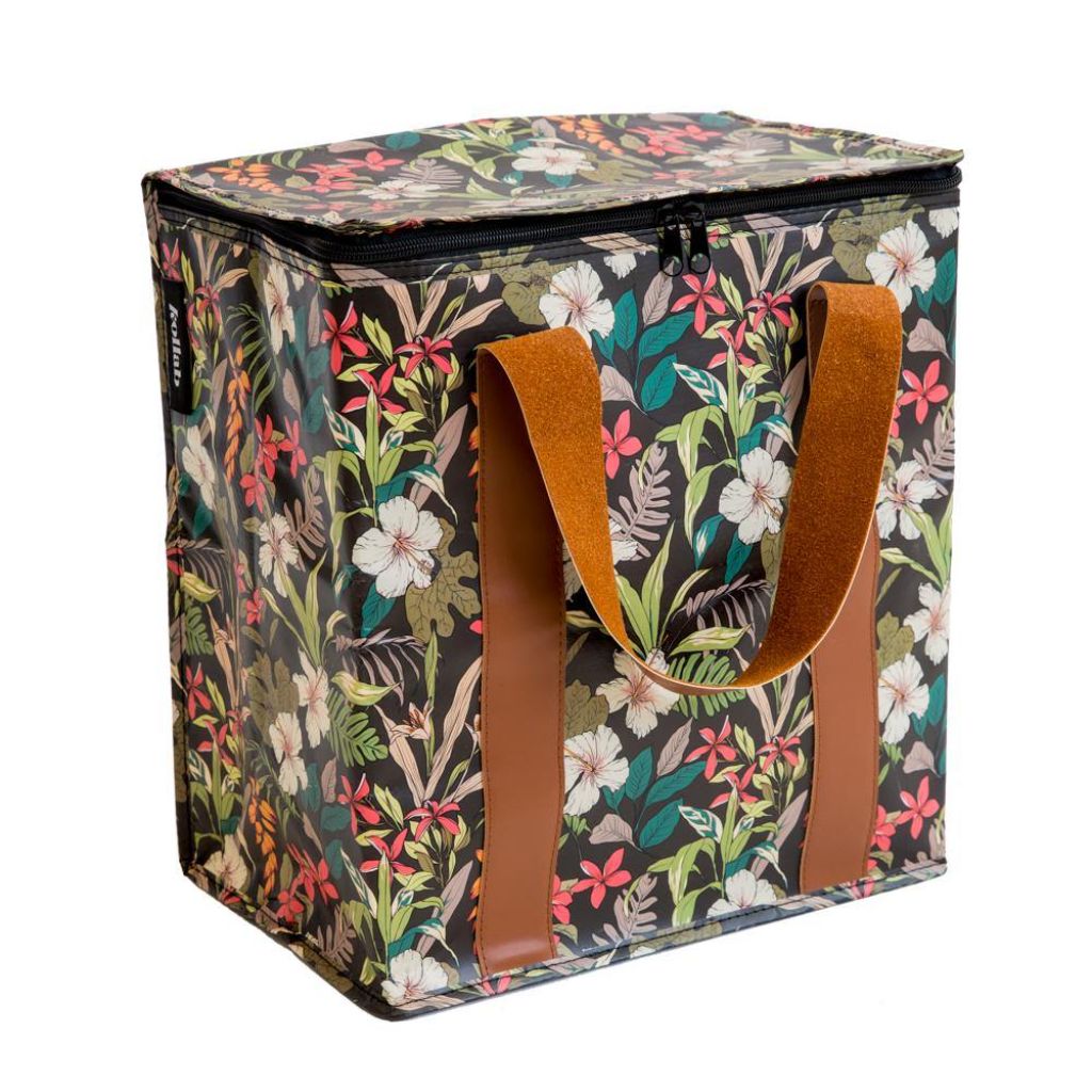 KOLLAB Cooler Bag - Hibiscus PICNIC BAG - Zabecca Living