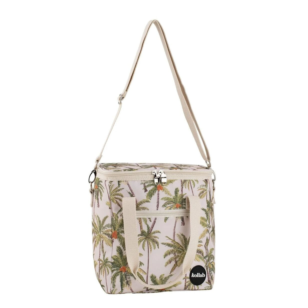 KOLLAB Holiday Mini Cooler Bag - Vintage Palm COOLER BAG - Zabecca Living