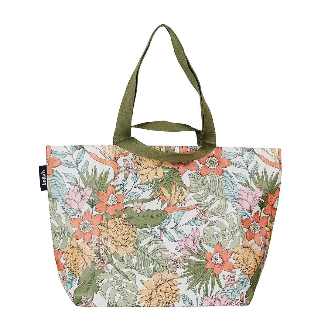 KOLLAB Shopper Tote - Bird Of Paradise SHOPPING BAG - Zabecca Living