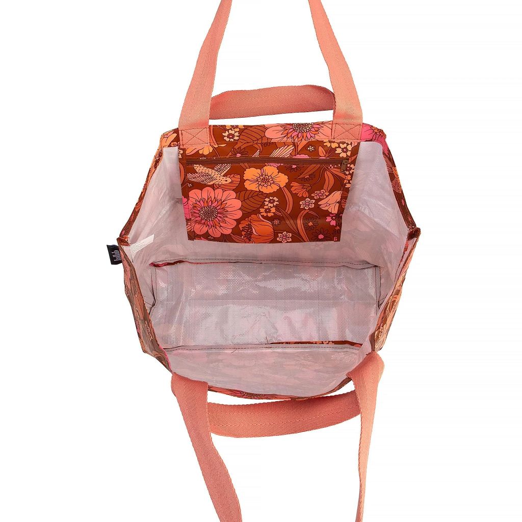 KOLLAB Shopper Tote - Vintage Flowers SHOPPING BAG - Zabecca Living