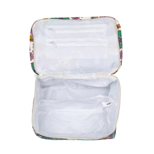 KOLLAB Toiletry Stash Bag - Ocean Floral toiletry bag - Zabecca Living