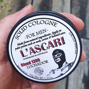 L'ASCARI Solid Cologne Blend - 1300 Luchador FRAGRANCE - Zabecca Living