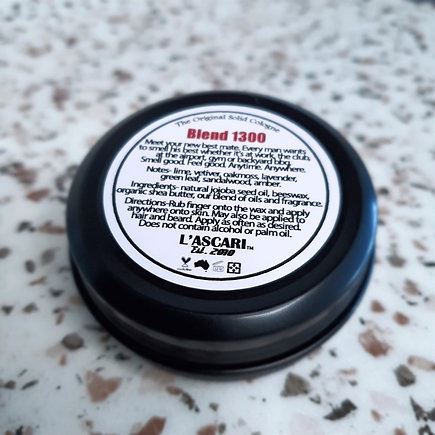 L'ASCARI Solid Cologne Blend - 1300 Luchador FRAGRANCE - Zabecca Living
