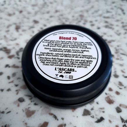 L'ASCARI Solid Cologne Blend - 70 Artisan FRAGRANCE - Zabecca Living