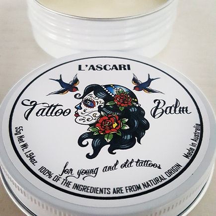 L'ASCARI Tattoo Balm BODY CREAM - Zabecca Living