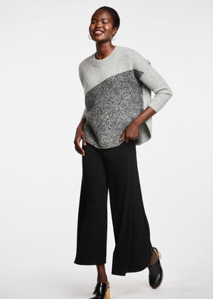 LD & CO Diagonal Jumper - Midnight Jumpers + Knitwear - Zabecca Living