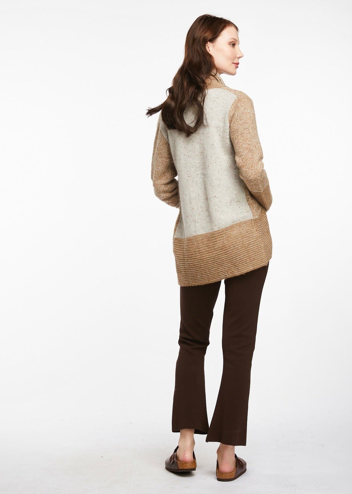 LD & CO Fleck Cardigan - Earth CARDIGAN - Zabecca Living