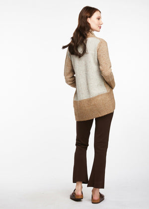 LD & CO Fleck Cardigan - Earth CARDIGAN - Zabecca Living