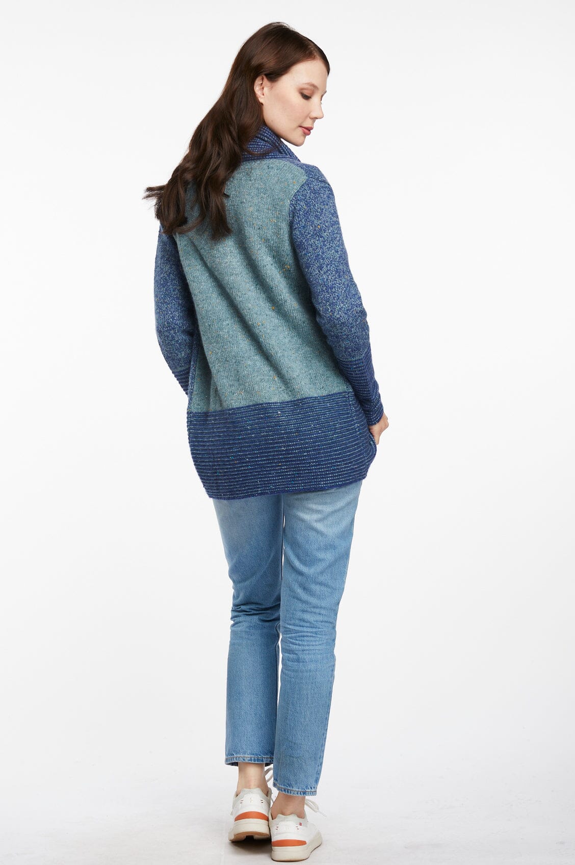 LD & CO Fleck Cardigan - Ocean CARDIGAN - Zabecca Living