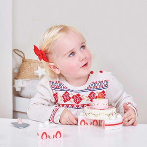 LE TOY VAN Honeybake Strawberry Wedding Cake TODDLER (1-3 Yrs) - Zabecca Living