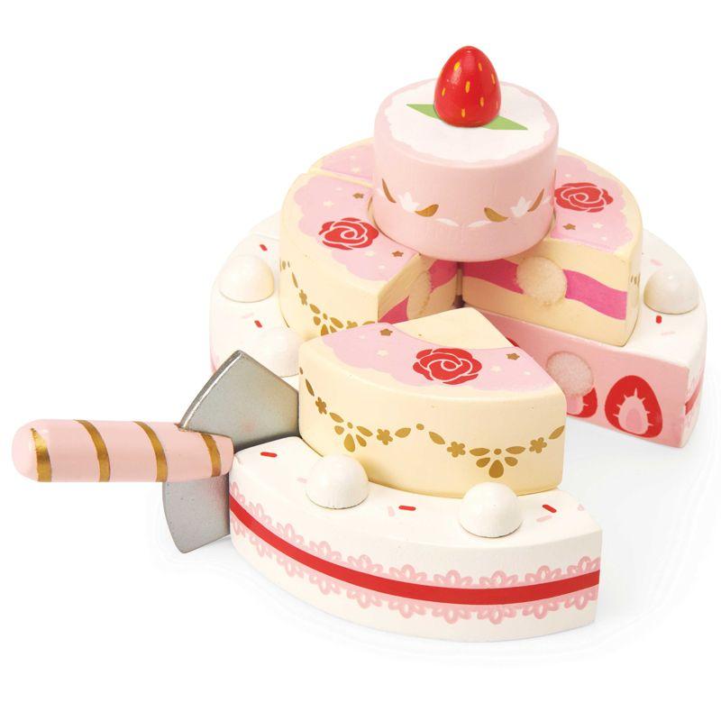 LE TOY VAN Honeybake Strawberry Wedding Cake TODDLER (1-3 Yrs) - Zabecca Living