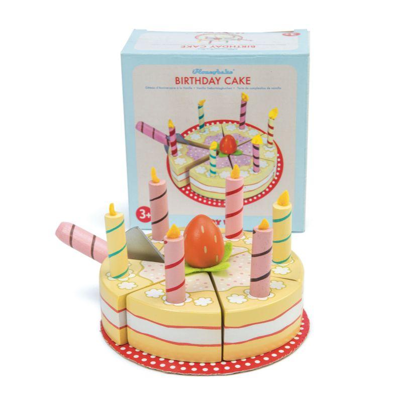 LE TOY VAN Honeybake Vanilla Birthday Cake TODDLER (1-3 Yrs) - Zabecca Living