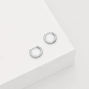 LINDA TAHIJA Classic Huggie Earrings - Sterling Silver Earrings - Zabecca Living