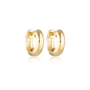 LINDA TAHIJA Solar Huggie Earrings - Gold Plated Earrings - Zabecca Living