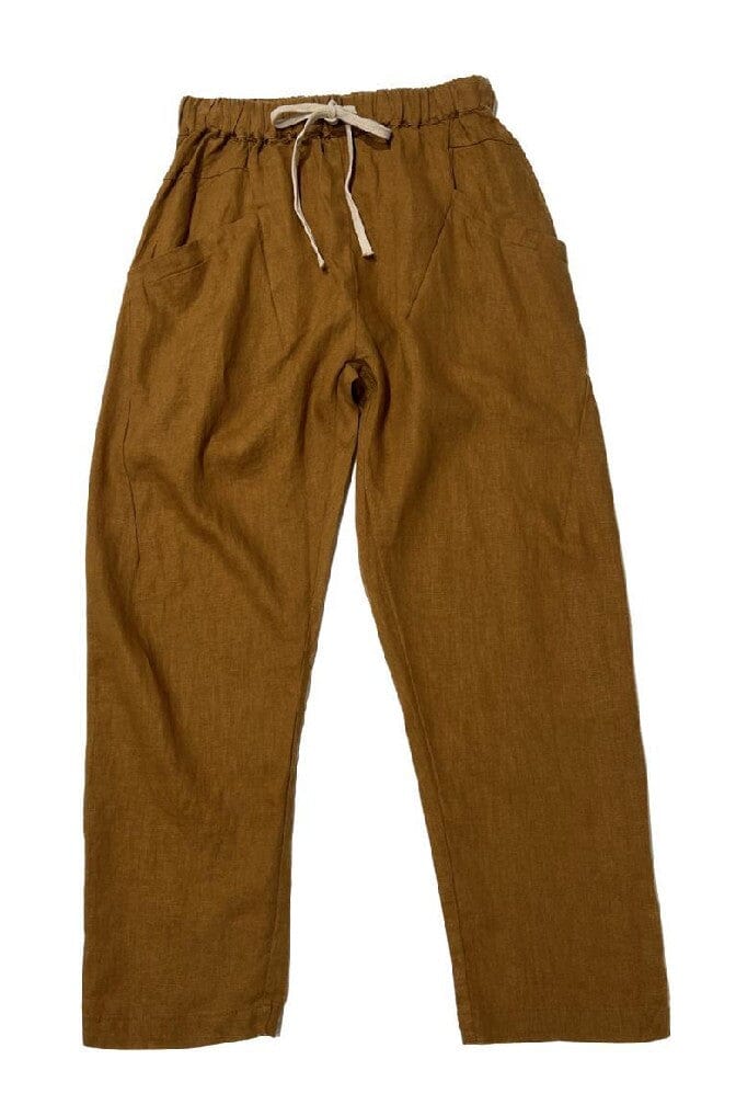 LITTLE LIES Luxe Pants - Tumeric PANTS - Zabecca Living