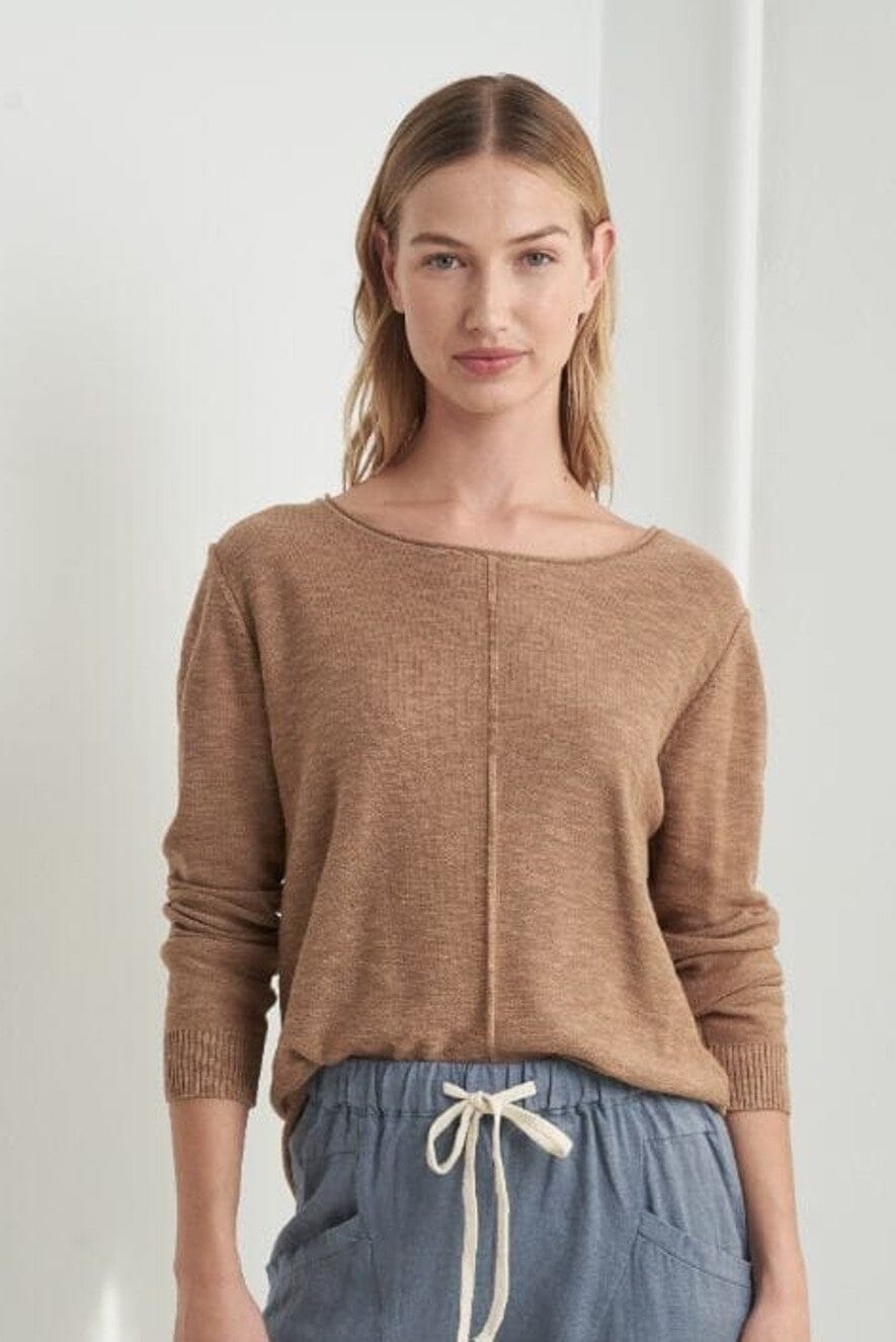 LITTLE LIES Sacha Top - Camel Shirts & Blouses - Zabecca Living