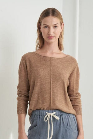 LITTLE LIES Sacha Top - Camel Shirts & Blouses - Zabecca Living