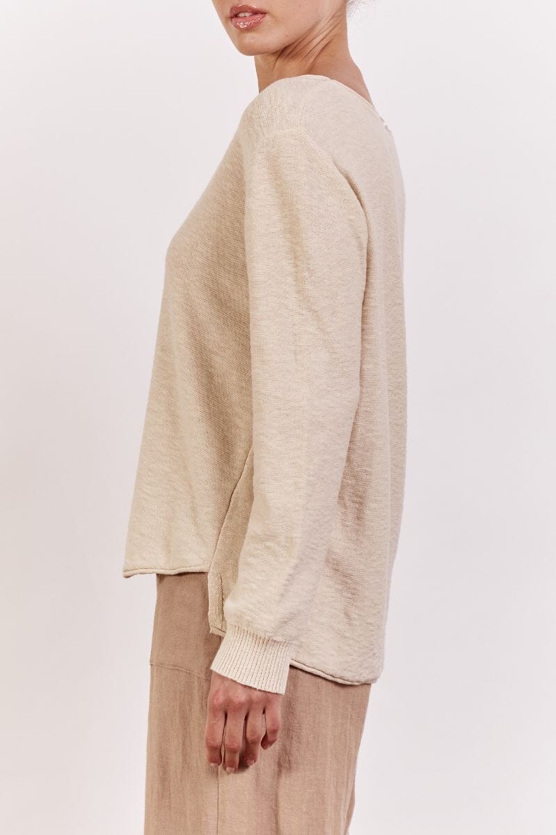 LITTLE LIES Sacha Top - Natural Shirts & Blouses - Zabecca Living