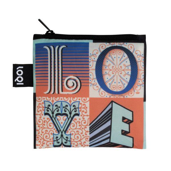 LOQI Shopping Bag Museum Collection - Love SHOPPING BAG - Zabecca Living
