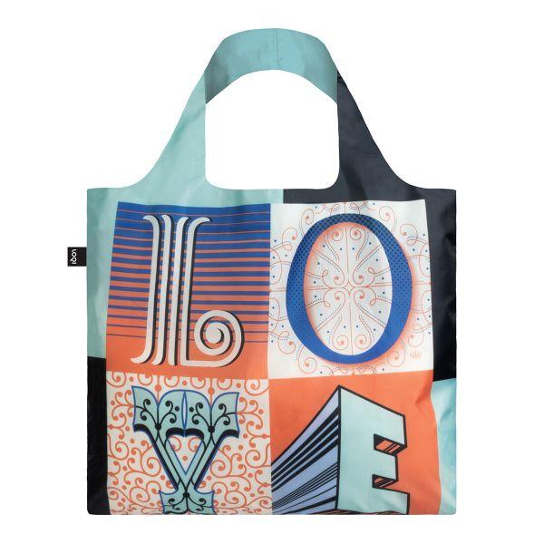 LOQI Shopping Bag Museum Collection - Love SHOPPING BAG - Zabecca Living
