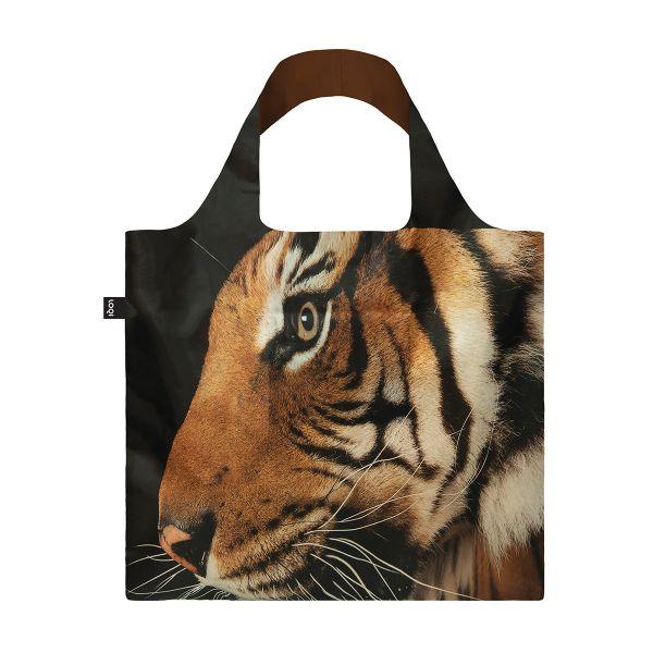 LOQI Shopping Bag National Geographic Collection - Malayan Tiger SHOPPING BAG - Zabecca Living