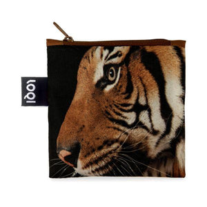 LOQI Shopping Bag National Geographic Collection - Malayan Tiger SHOPPING BAG - Zabecca Living