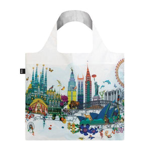 LOQI Shopping Bag - World Skyline SHOPPING BAG - Zabecca Living