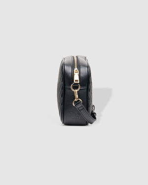 LOUENHIDE Anastasia Quilted Crossbody Bag - Black HANDBAG - Zabecca Living