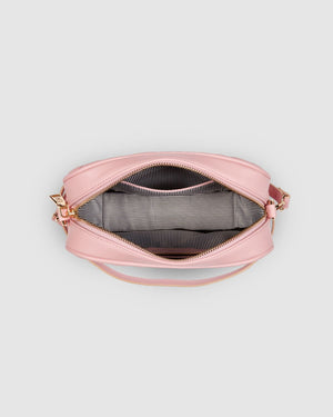 LOUENHIDE Anastasia Quilted Crossbody Bag - Pale Pink HANDBAG - Zabecca Living