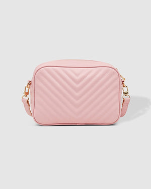 LOUENHIDE Anastasia Quilted Crossbody Bag - Pale Pink HANDBAG - Zabecca Living