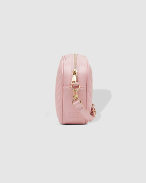 LOUENHIDE Anastasia Quilted Crossbody Bag - Pale Pink HANDBAG - Zabecca Living
