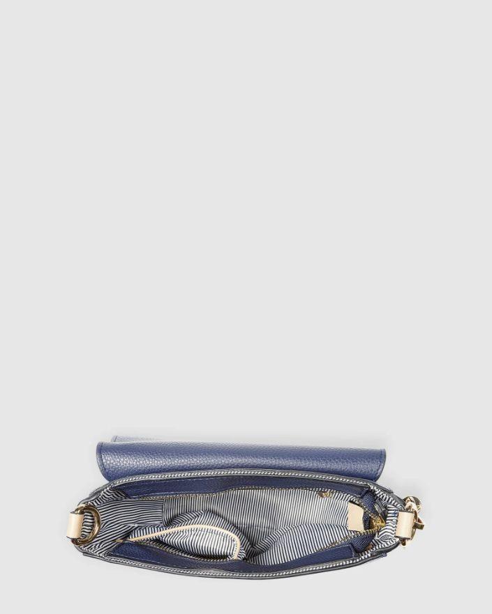 LOUENHIDE Andrea Crossbody Bag - Navy HANDBAG - Zabecca Living