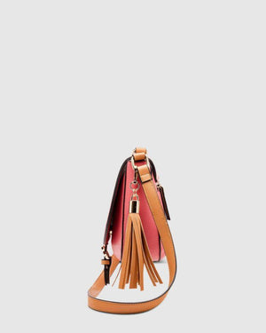 LOUENHIDE Andrea Crossbody Bag - Pomegranate HANDBAG - Zabecca Living