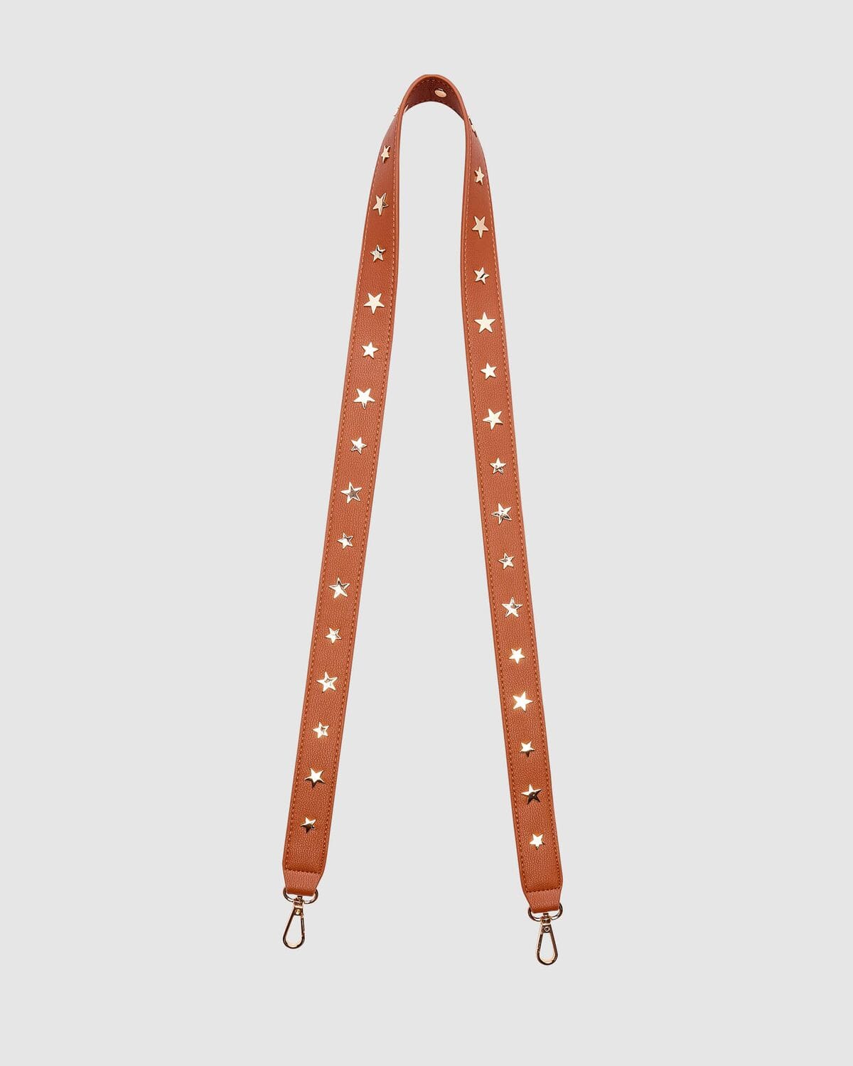 LOUENHIDE Apollo Gold Star Guitar Strap - Tan HANDBAG - Zabecca Living