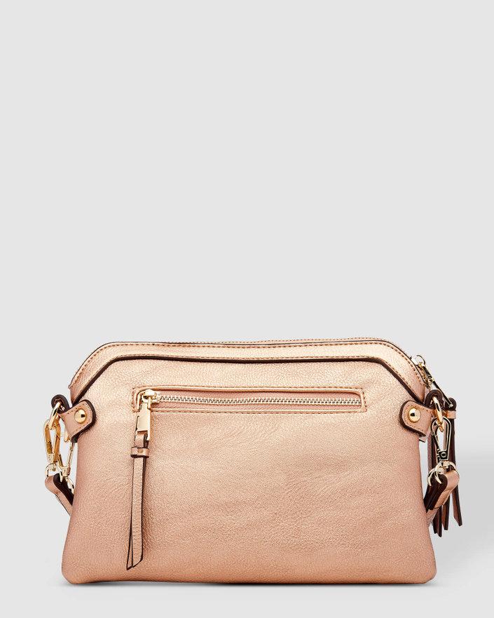 LOUENHIDE Arabella Crossbody Bag - Pink Champagne HANDBAG - Zabecca Living